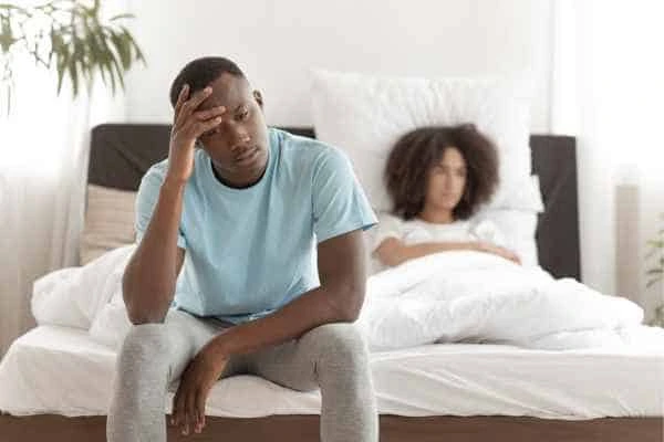 Man upset about ED symptoms Northwood