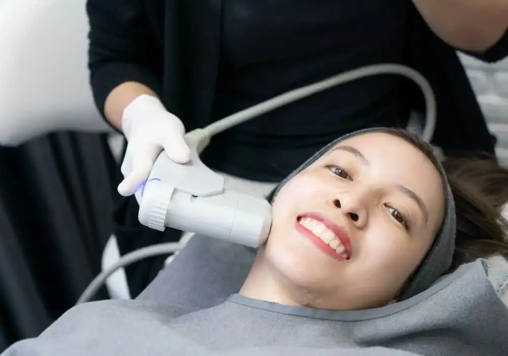 HIFU treatment Northwood in progress