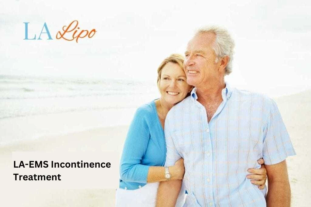 happy couple after treating stress incontinence Northwood speak to our team today.